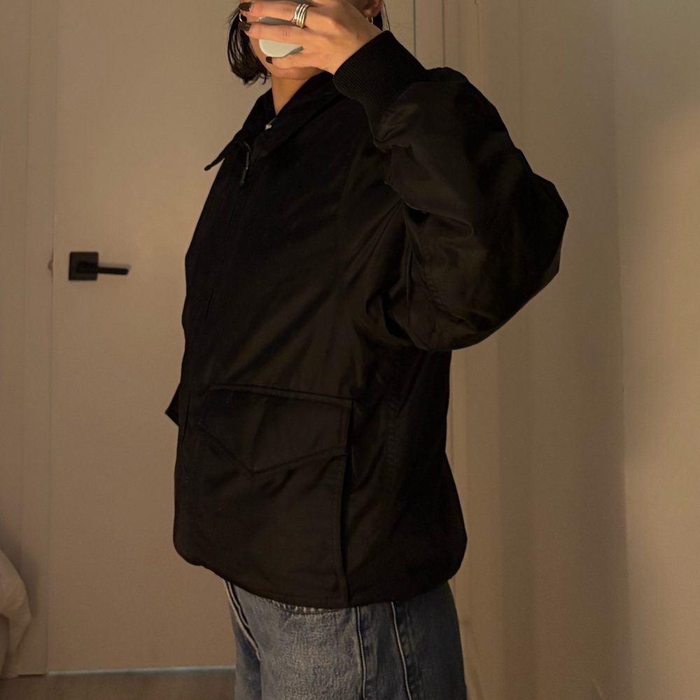 Sunday Best Black Bomber Jacket
